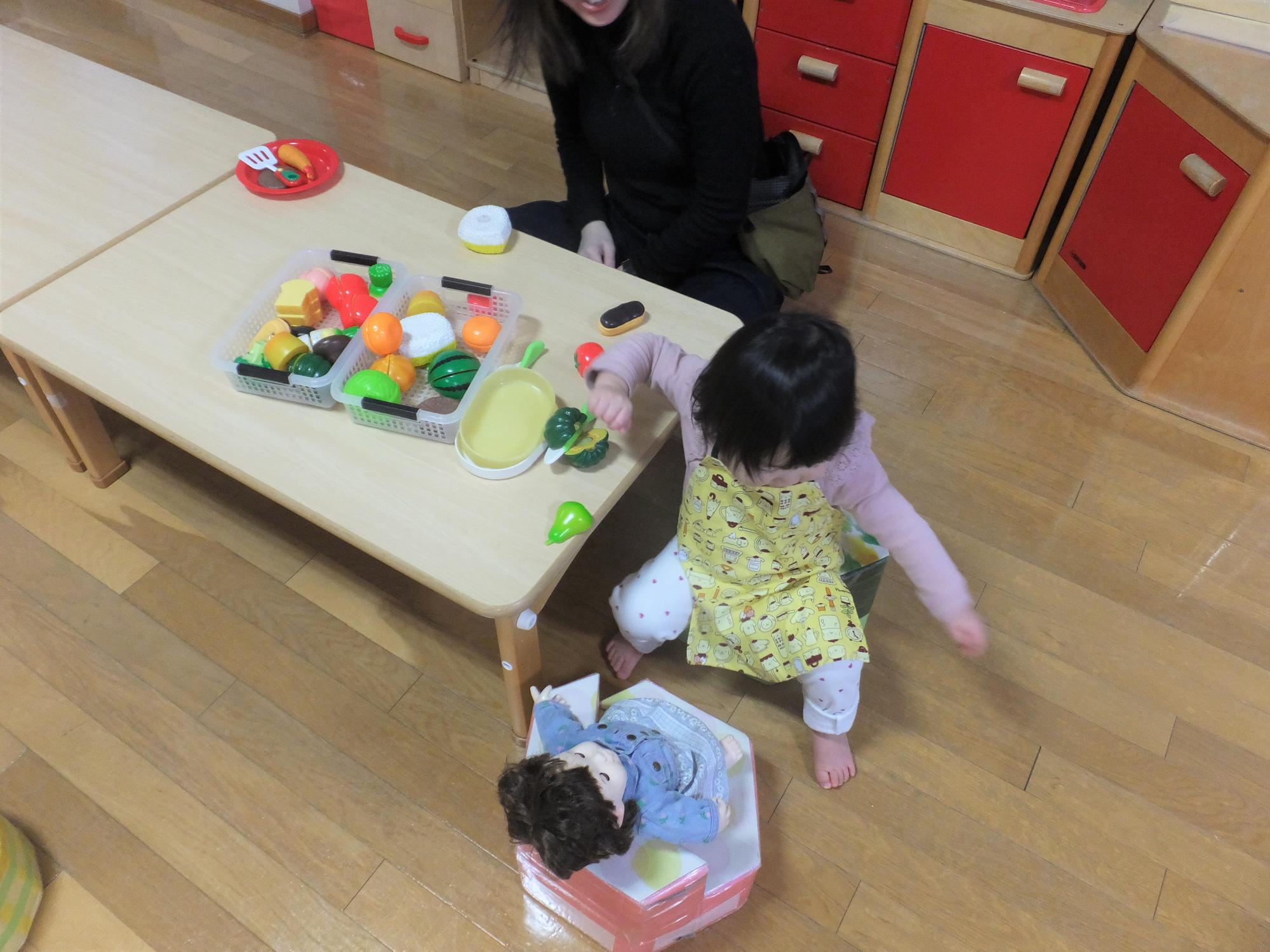 ままごと遊び